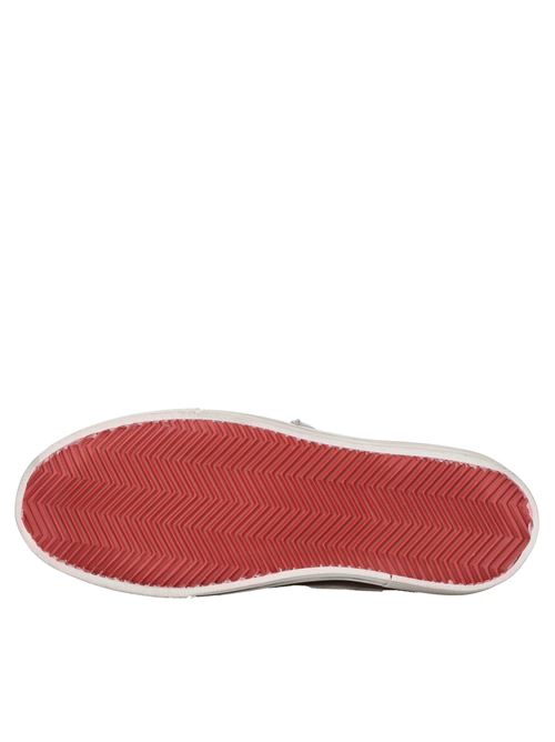 Suede and fabric sneakers HIDNANDER | STARLESS LOW HD2MS601 630MARRONE-BIANCO